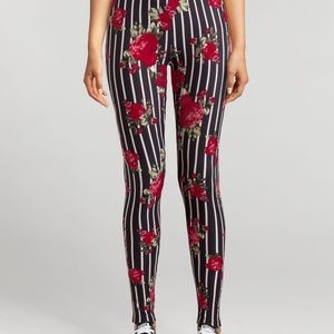 Floral Print Leggings Sz Small NWT